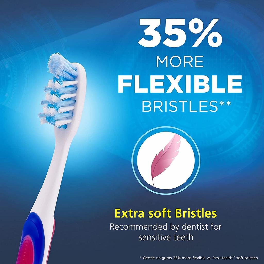 Экстрамягкая зубная щетка, Toothbrush Criss Cross Extra Soft, Oral-B