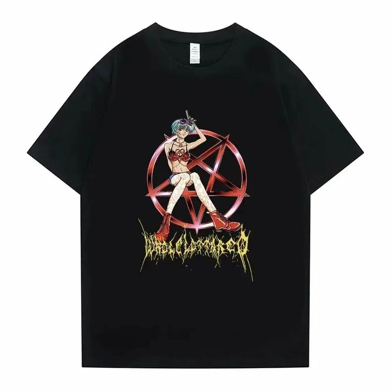 Hip Hop Playboi Carti Punk Is Not Ded Opium Saves Lives Print Tshirt UnisexOversized T Shirt Cotton Tee Hip Hop T-shirt Topa