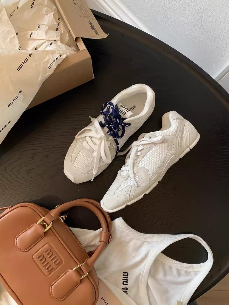 Версия из коровьей кожи виноградной матери, того же типа, что и немецкие тренировочные туфли, ретро на шнуровке, на плоской подошве, универсальная, дышащая, повседневная спортивная обувь, женская