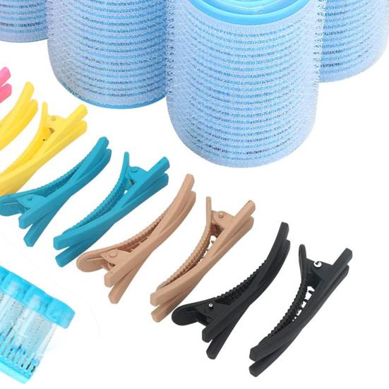 36 шт./компл. самозажимные бигуди для волос с зажимом в виде утиного клюва, складная щетка, 3 размера, без нагрева, короткие, средние, длинные, женские инструменты для укладки волос