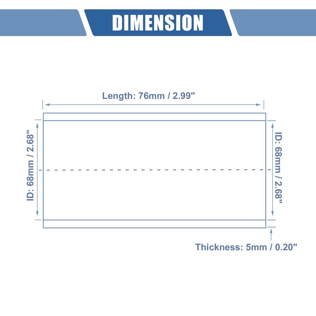 X AUTOHAUX Silicone Hose Silicone Tube with Hose Band Intercooler Turbo Intake Raiser Hose