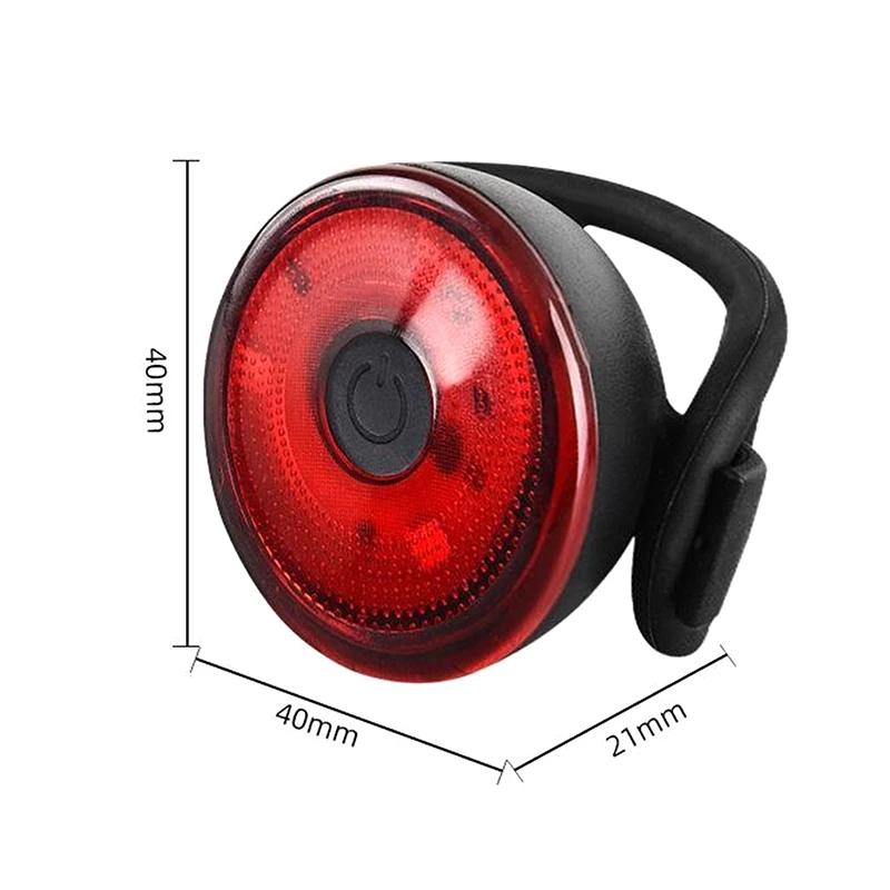 LED Bicycle Light MTB Road Bike Night Riding Warning Light Bike Seatpost Taillight Bicycle Rear Lamp Lantern Cycling Accessories