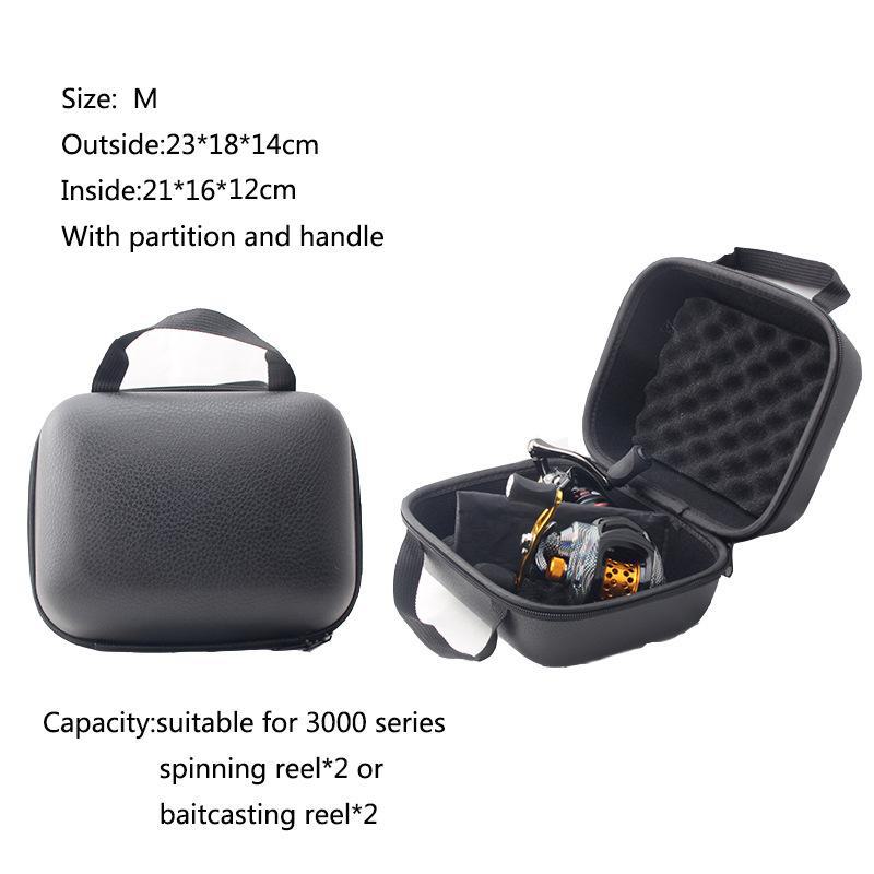 Чехол для рыболовной катушки — защитное, водонепроницаемое хранилище для спиннинга, принадлежностей для плота, снастей Luya, утолщенный материал и усиленная конструкция