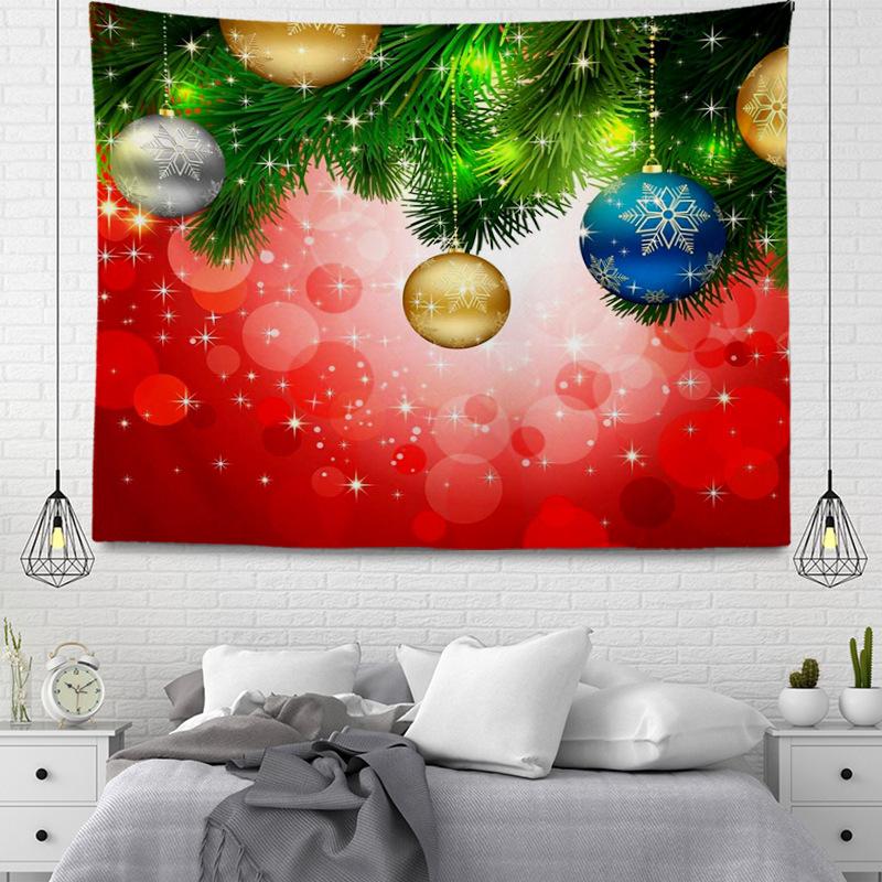 Серия подвесных тканевых гобеленов в рождественском стиле
