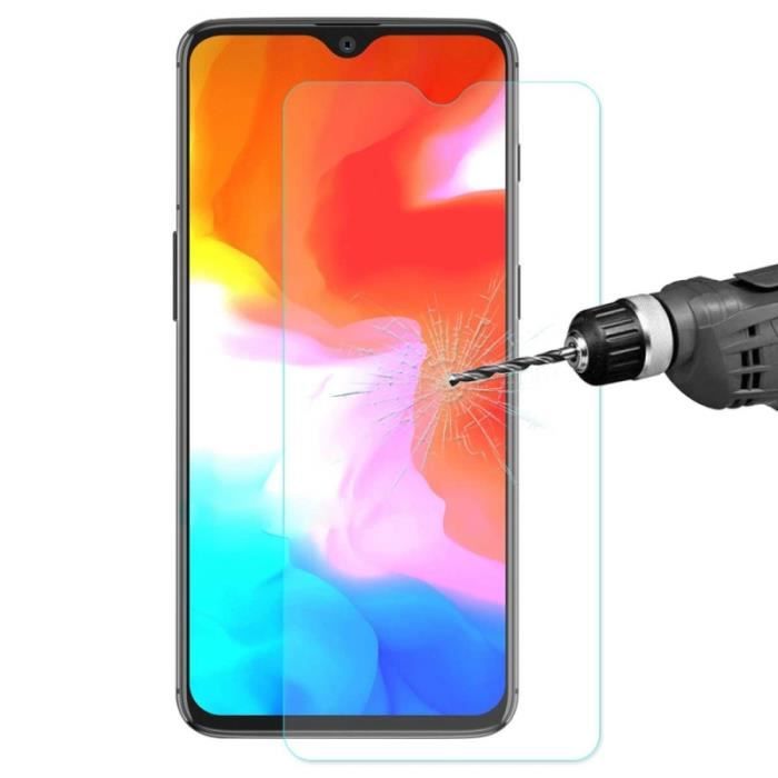 Film de verre trempé - Hat-Prince - OnePlus 6T - 0.26mm - 9H - Protection incurvée