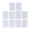 100 шт. одноразовые смешанные иглы для татуировки, портативные синие длинные аксессуары для тату-наконечников