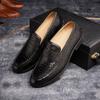 High-end Gentleman Loafers Leather Shoes Men's Wedding Dinner Dress Shoes Business Men's Shoes Handmade