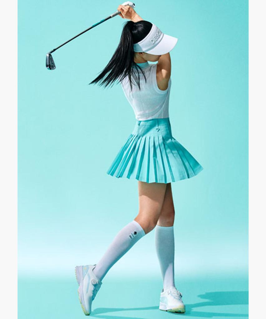 Женская перфорированная юбка DESCENTE GOLF (Dq22Wfsk54)