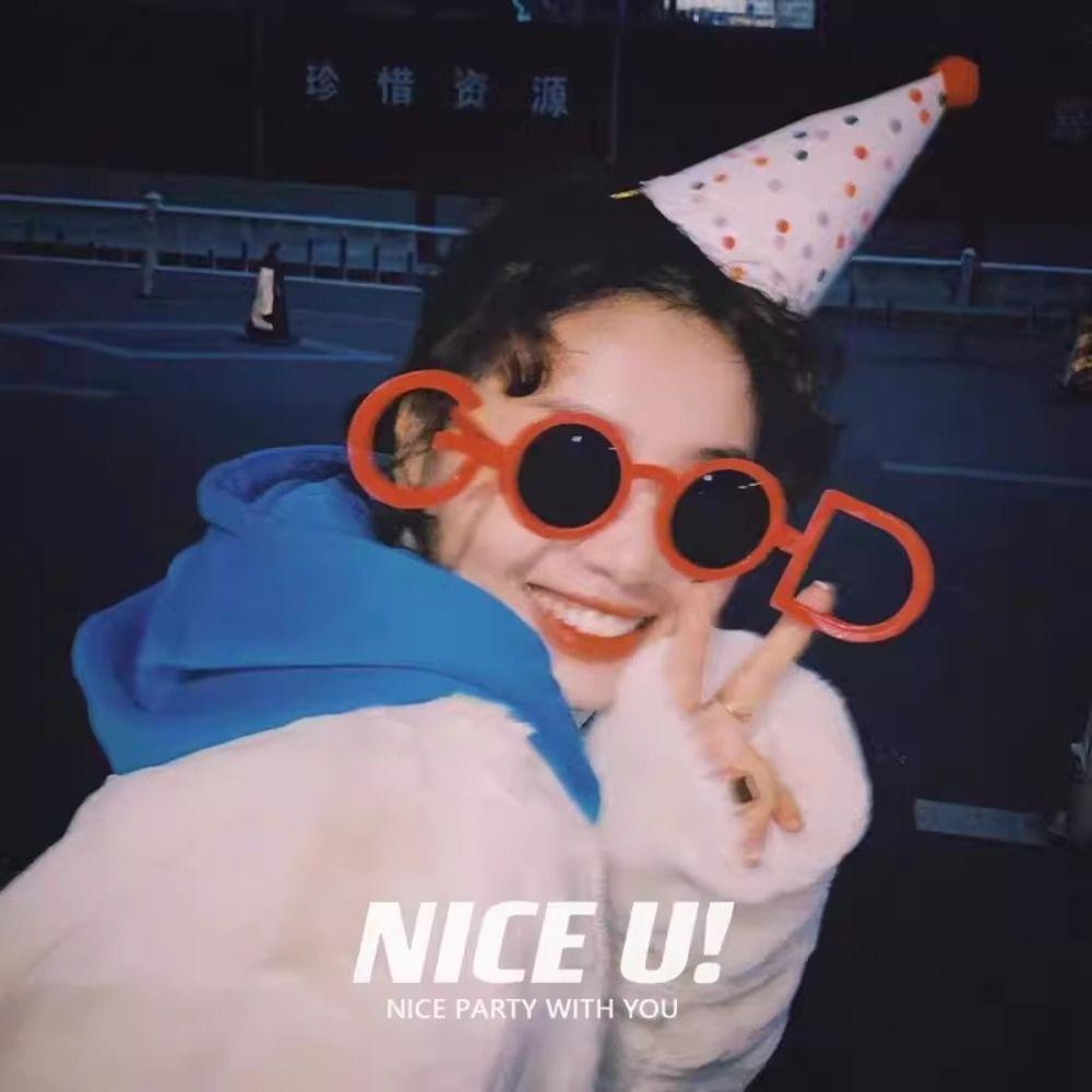 Cartoon Mask Funny Glasses Minnie Eyeglasses Cosplay Glasses Personality Photo Props Glasses Party