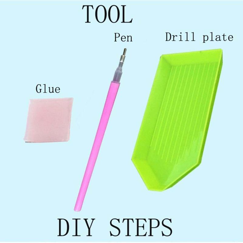 Санта-Клаус Алмазная вышивка Мозаика Кристалл 5D Вышивка крестом Алмазная картина DIY Наклейка на стену