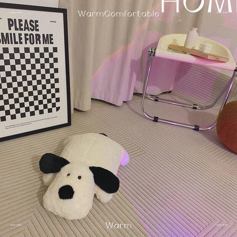 Милая Черно-Белая Плюшевая Игрушка Мопс Для Девочек, Идеальный Компаньон для Кровати, Лучший Подарок на День Рождения для Лучших Друзей