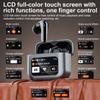 New Multi-function LCD Color Screen Ultra Long Life True Wireless Bluetooth Headset ANC Active Noise Reduction and Waterproof
