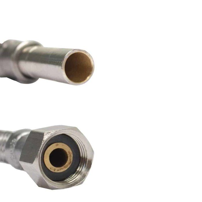 Flexible de Raccordement Inox DN8 3/8" 1000mm Eau Potable