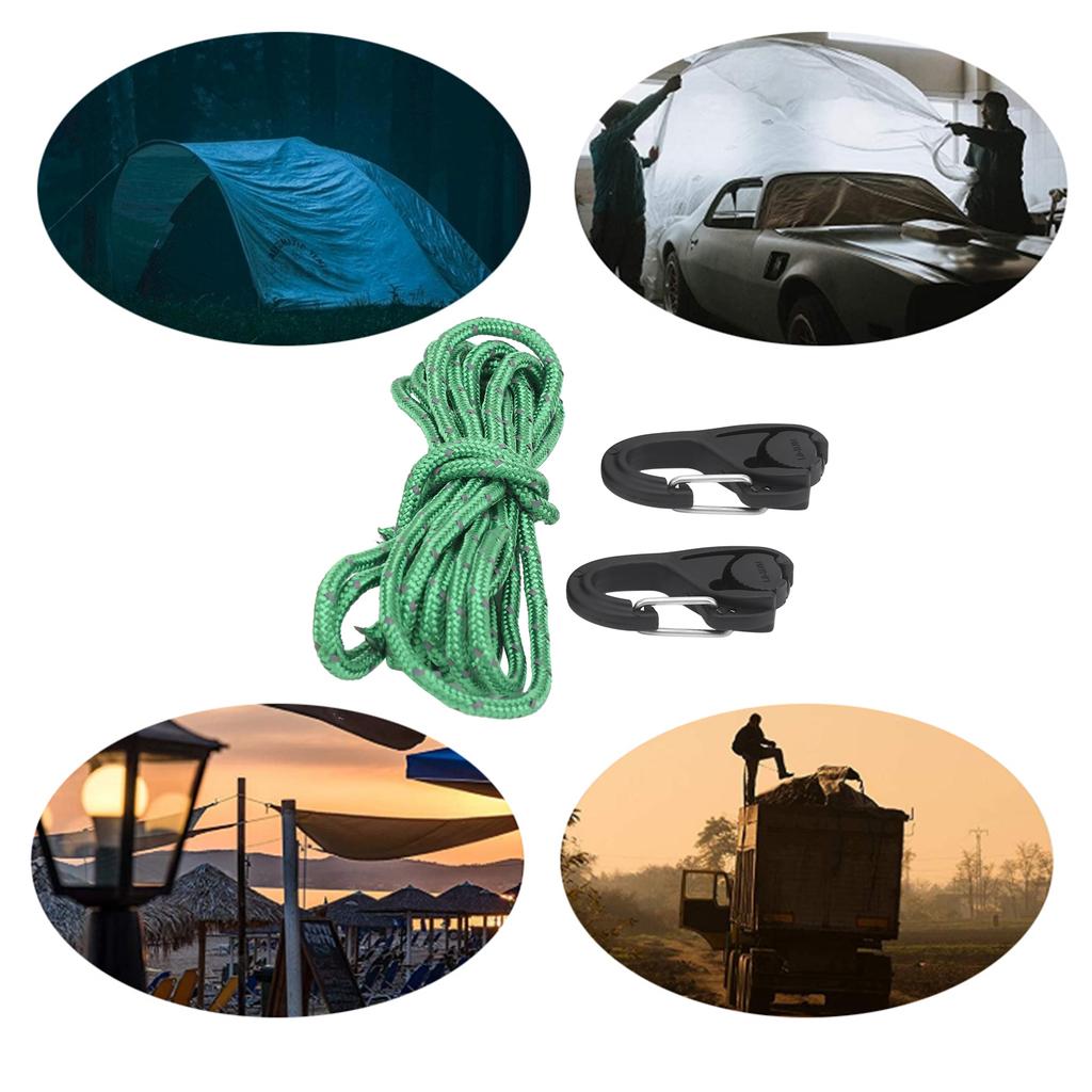 2 шт. натяжитель троса натяжитель троса храповой механизм стяжной карабин крюк крепление для кемпинговой палатки