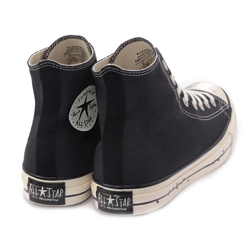 Converse Chuck Taylor All Star Us Yu Nagaba Hi Удобные Классические Высокие Эспадрильи Унисекс Черный
