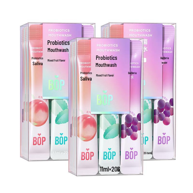 bop Пробиотические полоски для полоскания рта