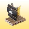 Коллекция Grandship Маршалл Д. Teach Pirate Ship, корейская популярная марка Bandai