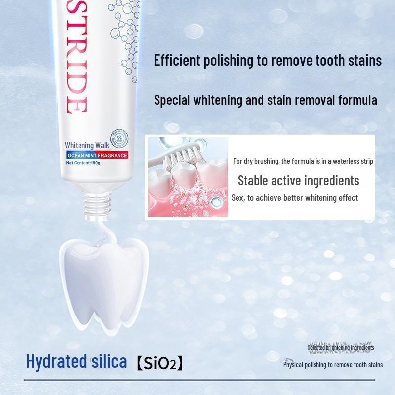 Японская отбеливающая зубная паста для удаления пятен Формула свежего дыхания Защита эмали Ежедневное осветление Антижелтый уход за зубами Сверхсильная очистка