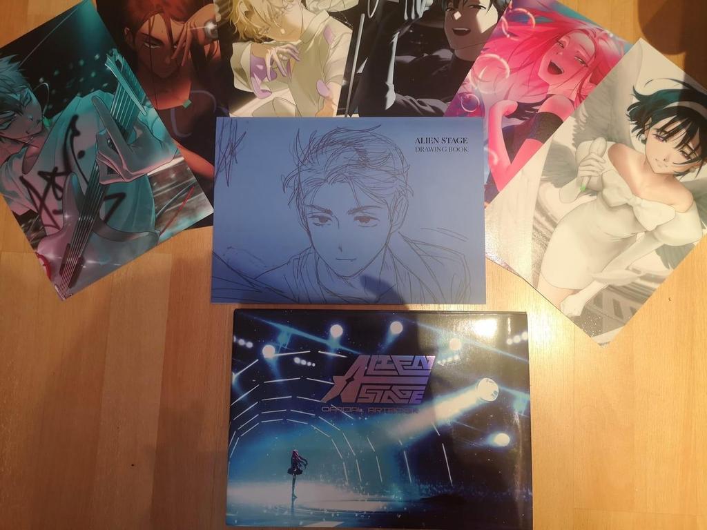 Официальный артбук Alien Stage/Ограниченное издание/Специальное издание