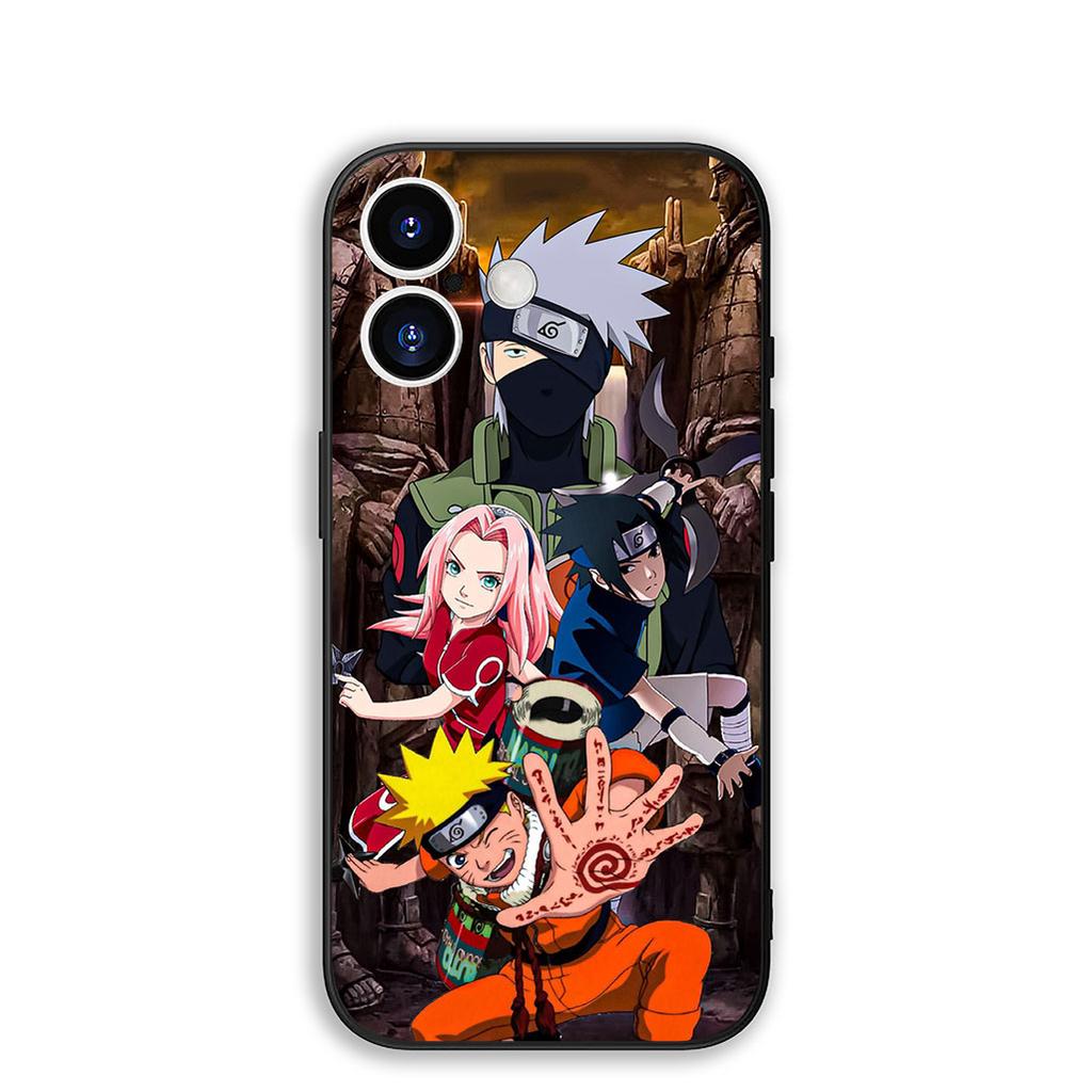 Cover for Apple iPhone 17 16 Plus 13 12 Pro Max Mini X XR Xs ProMax 16E 15+ 17+ Air Phone Case Uchiha Itachi Sasuke Narutos