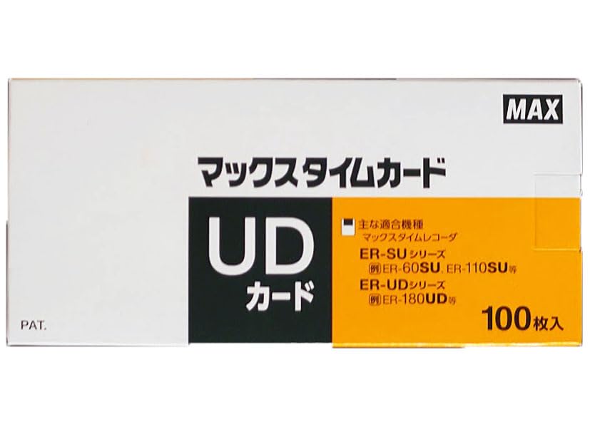Покупка Max time recorder 1 pack 2 set cards in [Bulk 2] card, ER-UD card, ER-UDCARD, ER90199, (100 карт), (200 всего)