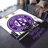 2025 New Ujpest FC Carpet Rug for Living Room Bedroom Home Sofa Decoration,Kids play Non-slip Floor Mat