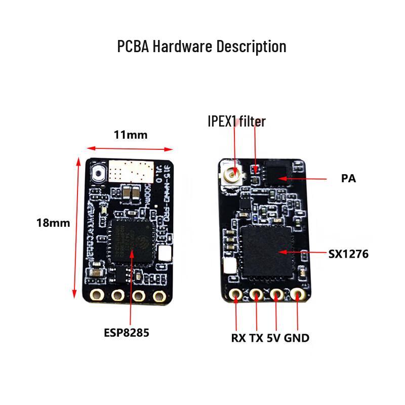 ELRS 915M Nano Pro Receiver with 500mW Telemetry