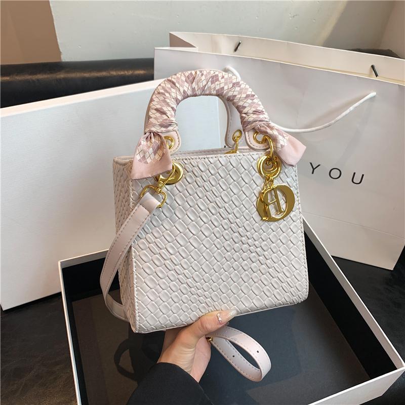 Женская брендовая роскошная сумка-тоут, модная классическая стеганая сумка с квадратной ручкой высокого качества, женские сумки через плечо