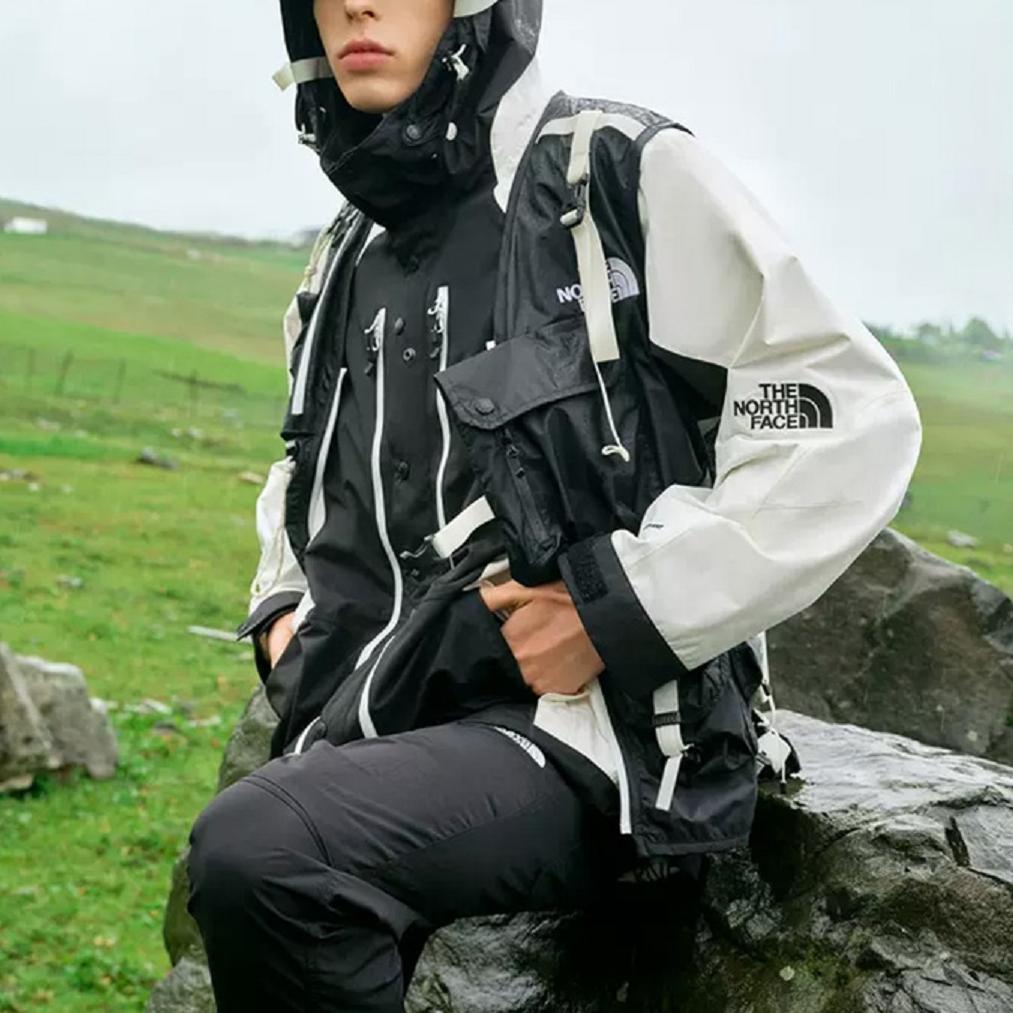 THE NORTH FACE Waterproof And Windproof Windbreaker Jacket Men's Black NF0A7W91-JK3
