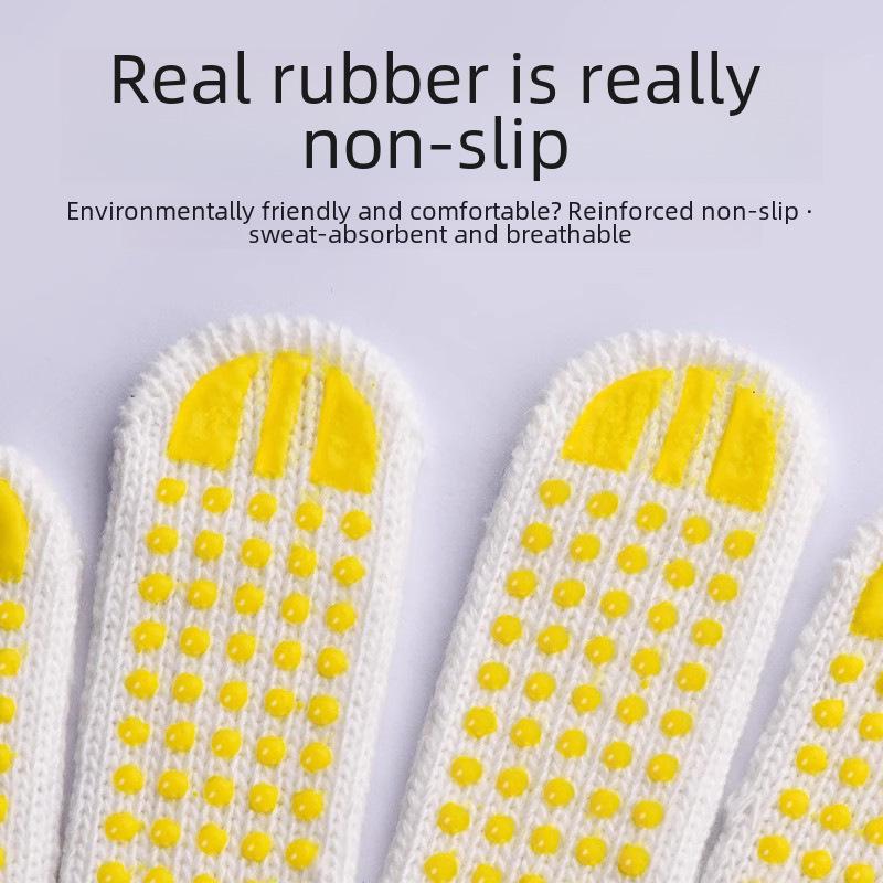 Worksite Durable Cotton Nylon Gloves - Non-Slip, Breathable and Wear-Resistant for Construction Workers