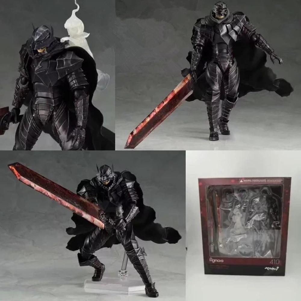 Figma 410 Черный Мечник Коллекционная Фигурка Действия Модель Кукла Украшение Игрушка