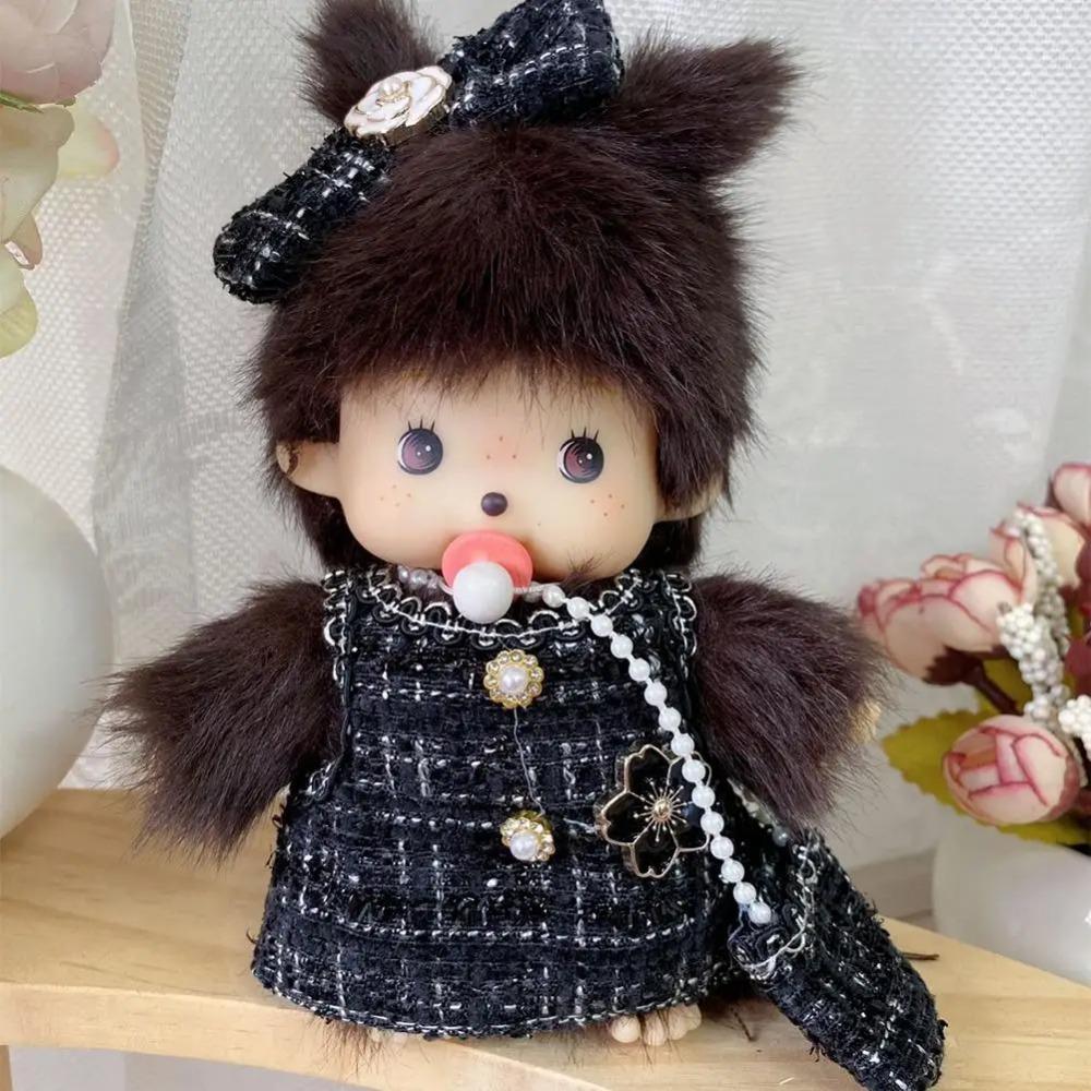 Кавайная кукла-обезьянка Мэнцици, плюшевая игрушка, подарок на день рождения для детей, материал ПП-хлопок, Новый год/Рождество