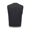 Li Ning Fashionable Minimalist High-Quality Knitted Sweater Unisex Tops Black AMVU045-1