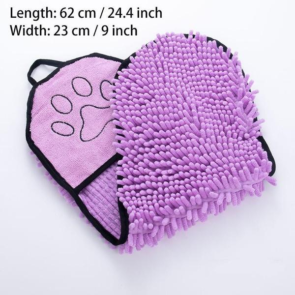 1PC Small Pet Towels for Drying Dogs - Heavy Duty Soft Microfiber Bath Towel - Super Absorbent, Quick Drying, & Machine Washable