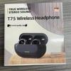 Беспроводной Bluetooth зажим для уха T7500: Наушники с костной проводимостью, дружелюбные к спорту, с долгим сроком службы батареи.