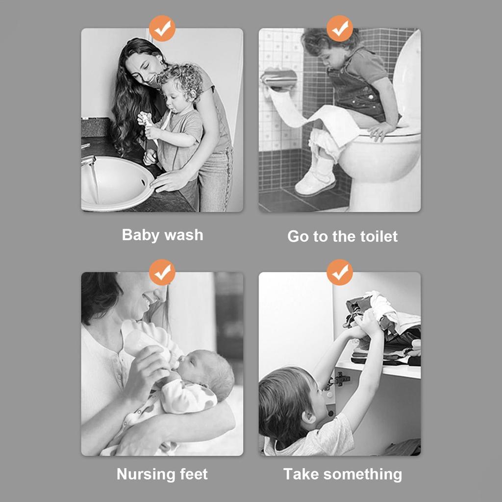 НОВЫЙ Нескользящий табурет для туалета Табурет для ног Бытовой туалет Вспомогательное средство для приседаний Детская нескользящая подкладка для ног Табурет для ног