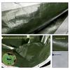 OUPUWEI Thickened Green Silver Waterproof Tarpaulin