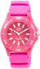 Citizen Pink Analog Waterproof Wristwatch with Urethane Strap Q&Q VR25-003 Women's