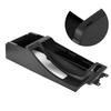 Black Center Console Trim Base with Arm Rest Opening 51168218306 Fit for 3 Series E46 98‑04 RHD