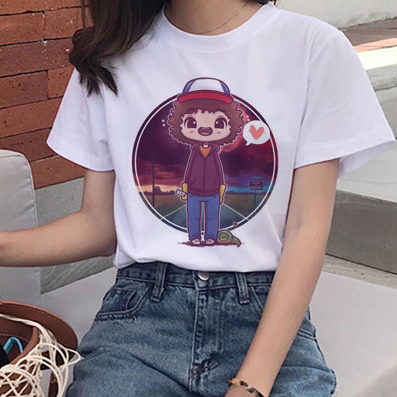 Funny Eleven Harajuku T Shirt Summer Women Upside Down Funny T-shirt 90s Graphic Grunge Tshirt Fashion Ullzang Top Tee Female