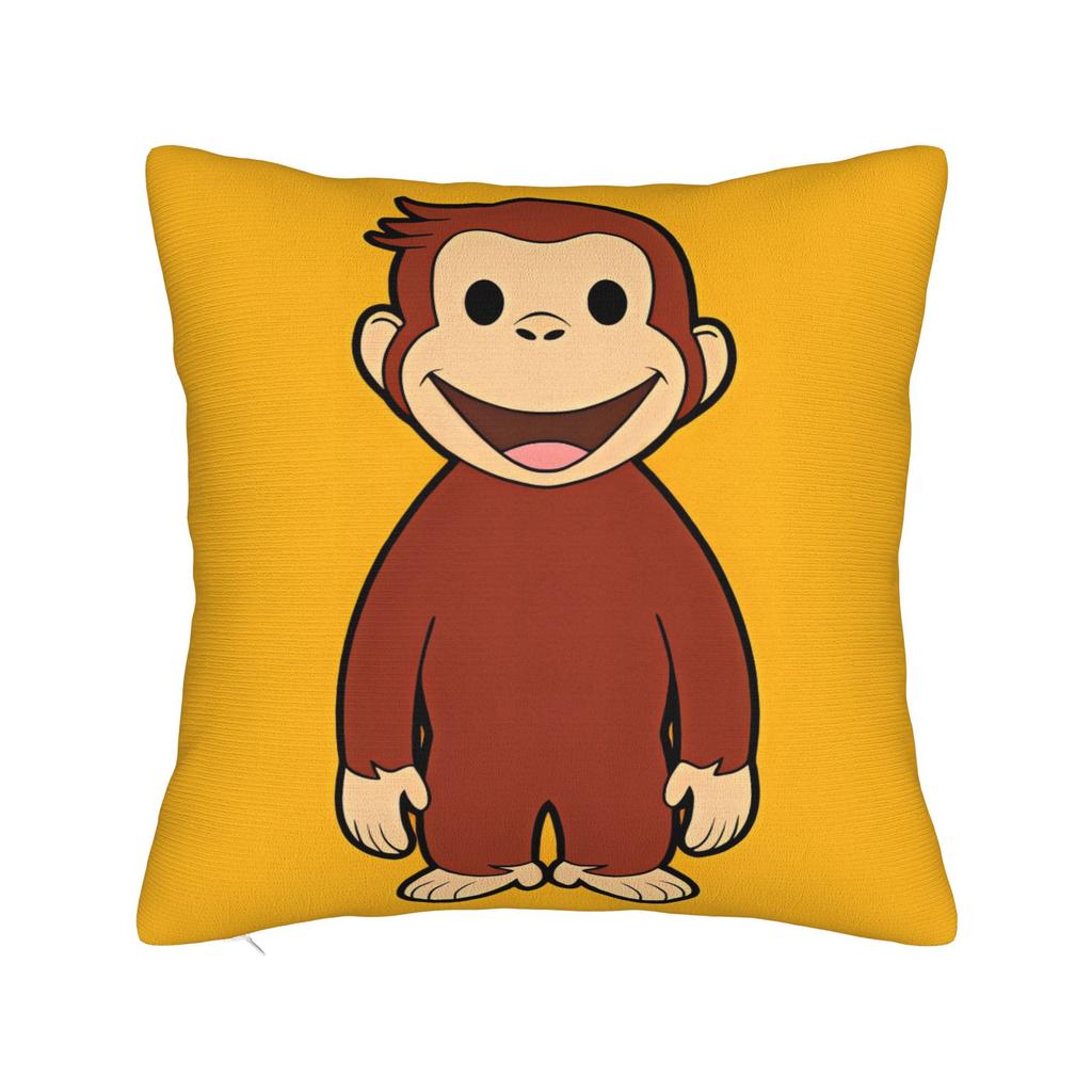 Pillow Case Cartoon Monkey C-Curiouss Georges Graphic Pillow Cover For Wedding Party Home Decor Novelty Pillowcases