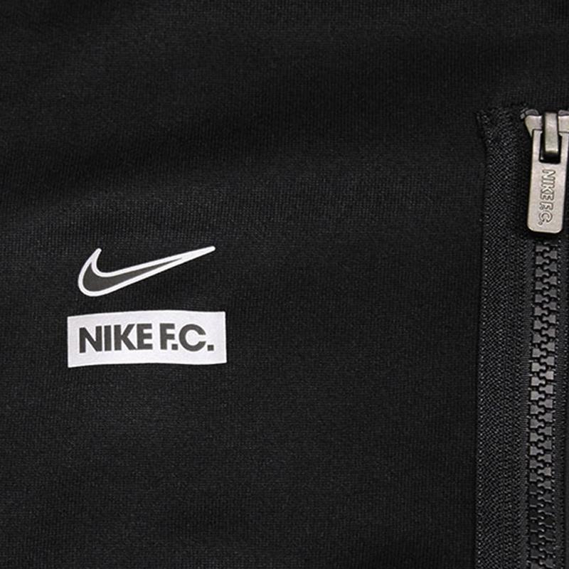 Nike Сплошная цветная толстовка без рукавов, повседневная спортивная мужская толстовка с капюшоном, черная DJ0750-010