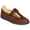 adidas Оригинальные туфли Samba Jane Mary Jane Унисекс Коричневые HP7130