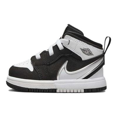Кроссовки Air 1 Mid RM EasyOn TD черные белые детские FQ1283-001