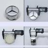 C200 E200 New 2025 For Mercedes Benz 4pcs/set 75mm Wheel Hub cap Tall hubcap For Mercedes Benz A45 CLA45 C63 GLA45Edition1 High