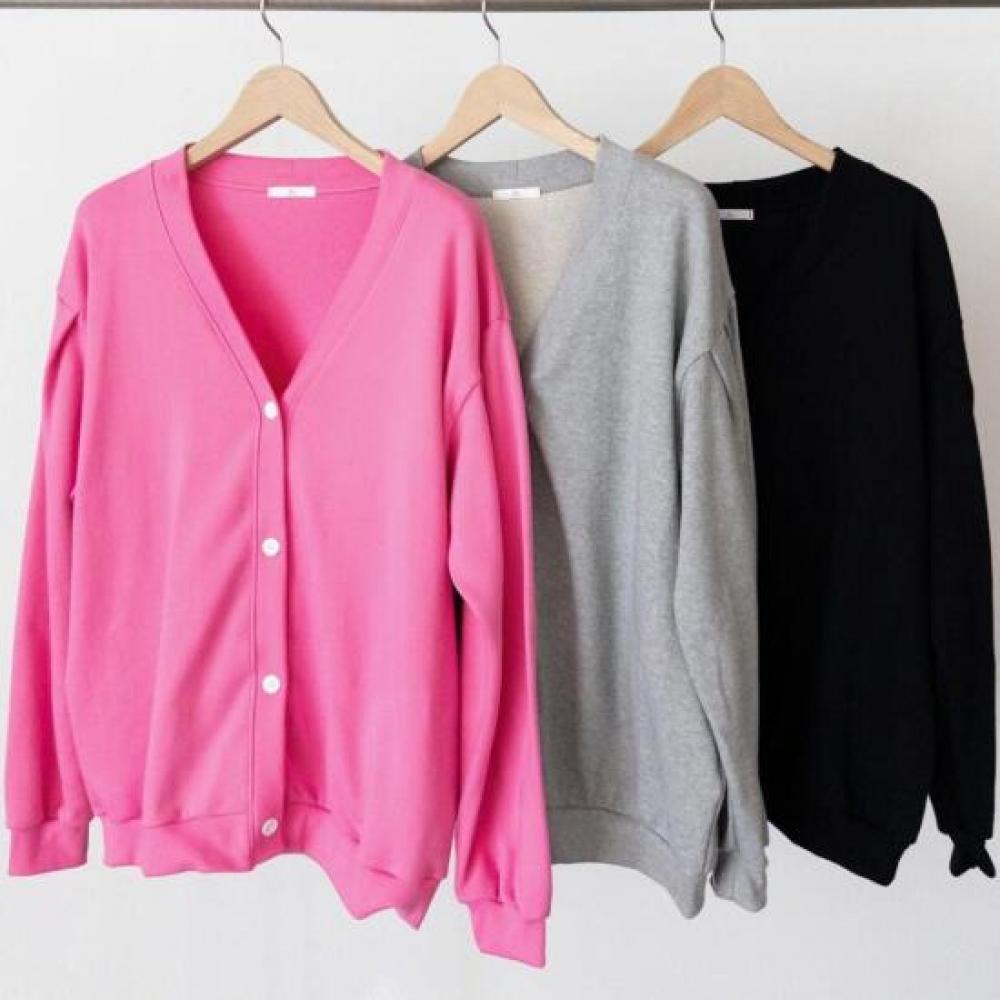New ArriVals Open Run Big Size Cardigan V Neck Loose Fit Hip coVer
