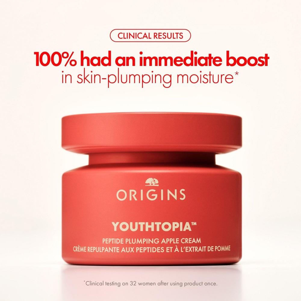 Origins Youthtopia Plumping Apple Face Moisturizer с пептидами 1,7 унции