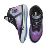Converse All Star Pro BB Comfortable and Versatile Mid-Top Basketball Shoes Unisex Black and Purple