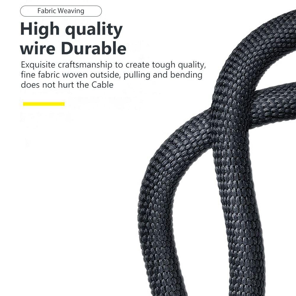 120W 6A 120W USB Type C Cable USB C 120W 6A Fast Charging Wire Type C Cable Data Transfer