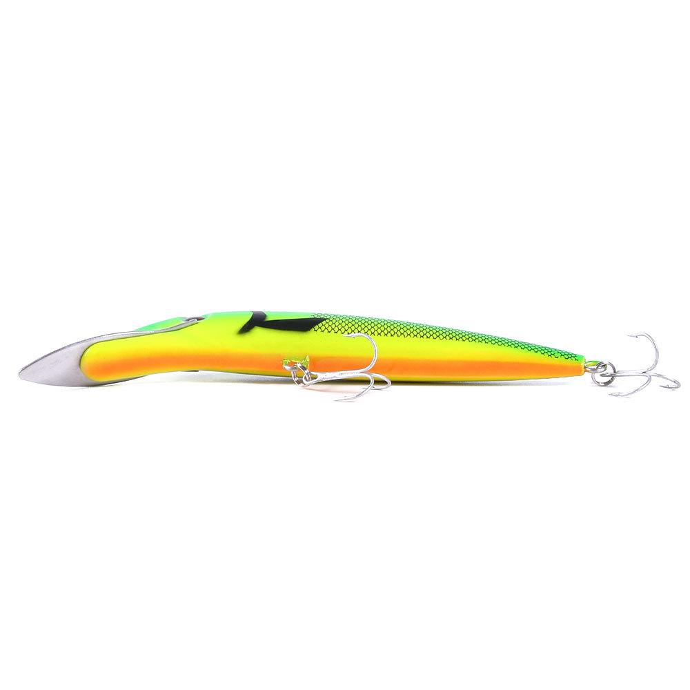 8.07 дюймов (20,5 см) 49 г Длинный воблер Minnow рыболовная приманка набор Big Crankbait 2# крючок 3D Eyes Bass Trolling Искусственные жесткие приманки Pesca